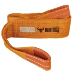 ESLINGA NARANJA 10"X10mtsX14TX2CAPAS FS 5:1 ASME B30.9 (NORMATIVA EEUU) AMERICAN BULL
