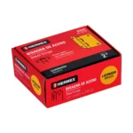 Bisagra cuadrada 2", latonado, cabeza plana, HERMEX 43235