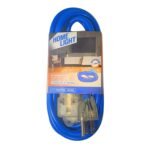 Extensión Eléctrica 5M 3 Tomas Azul Home Light