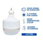 Foco led High Power Slim Recargable. 50W Home Light - Imagen 4