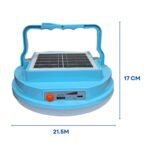 Lámpara Led Recargable con Panel Solar 50W Home Light - Imagen 4