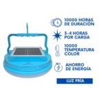 Lámpara Led Recargable con Panel Solar 50W Home Light - Imagen 6