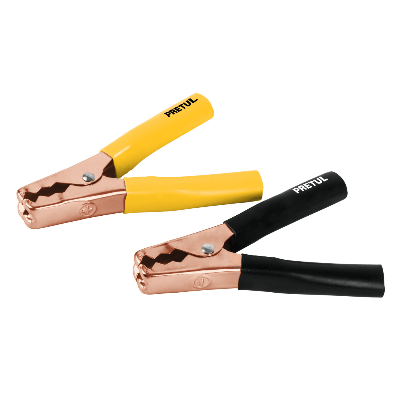 201235712 Caballete con 2 cocodrilos para cables pasa corriente, Pretul - Imagen 1