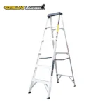 ALUMINIO ESCALERA TIJERA SIMPLE 1.83m GATS6-III GORILLAZ 90KG - Imagen 4