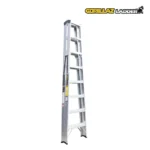 ALUMINIO ESCALERA TIJERA DOBLE 2.44m GATD8-II GORILLAZ 102KG - Imagen 2