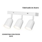 Lampara de Techo Triple Home Light - Imagen 2