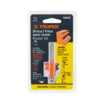 Broca router, jovel, 1", con balero, Truper 10674
