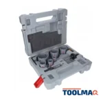 Set Sierra Copa Cobaltada x9 pz (copas + 2 adaptadores) 2607.011.477-000