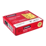 Bisagra rectangular 4" acero latonado, HERMEX 43198