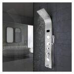 Columna de ducha inoxidable LED cromado Fratelli - Imagen 5