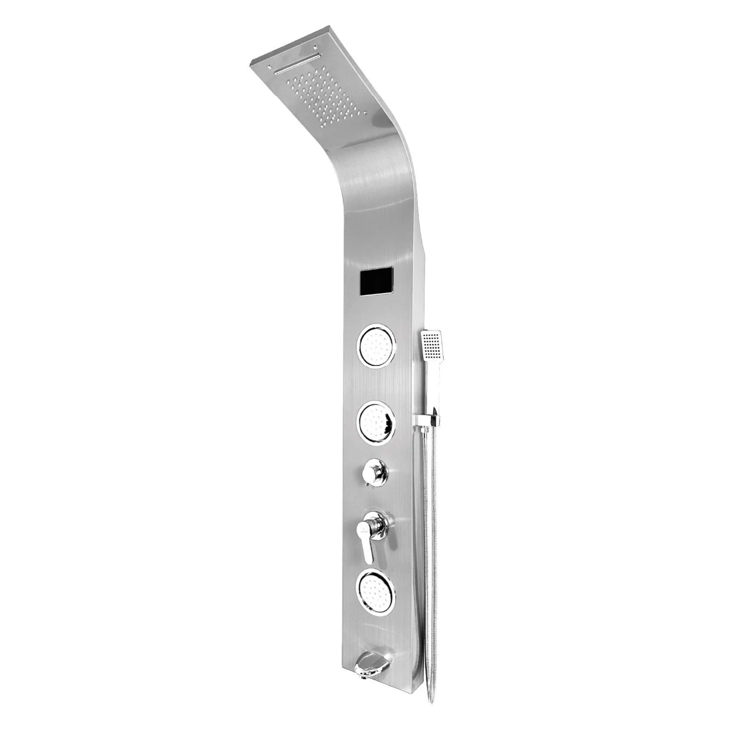 400106335262 Columna de ducha inoxidable LED cromado Fratelli - Imagen 1