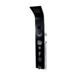 Columna de ducha inoxidable LED negro Fratelli