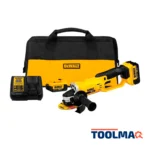 Amoladora Angular 4 1/2" 20V Max Incl 2 Bat + Carg Dewalt DCG412M2-B2