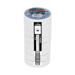 Cinta de aislar de 18 m x 19 mm, blanca, Truper 12506