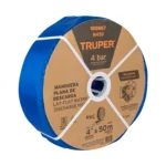 Rollo de manguera plana de 4" x 50m de descarga p/motobomba 100867