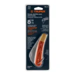 Cuchillo abatible 8" para electricista mango madera, Truper 18539