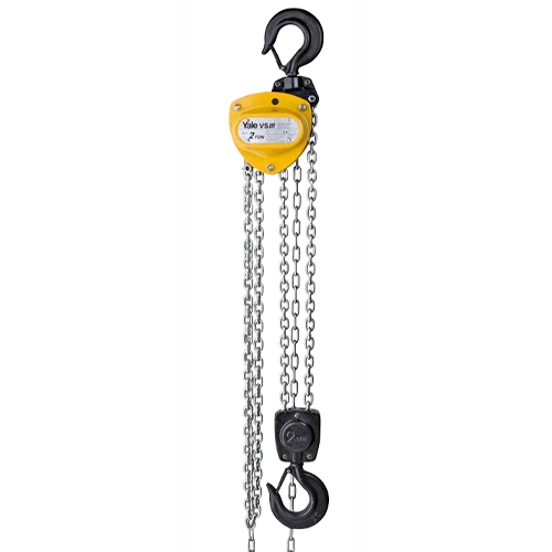 TECLE MANUAL 2T VSIII 3mtsCARGA 8x24mm(1) G80 - 2.5mtsMANDO 5x26x17mm(2) YALE