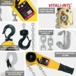 TECLE RACHET 1.6T YAL160 1.5mtsCARGA 7.1x21mm(1) G100 VITALINTL - Imagen 7
