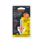 Broca para router, redondeado con moldura, 1" con balero 11472