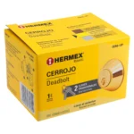 Cerrojo llave-llave latón brillante,llave tradicional HERMEX 23610