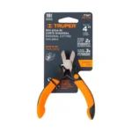 Mini alicate pinza de corte diagonal 4" mango Comfort Grip, Truper 17367