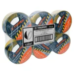 Rollo de 33 m de cinta delimitadora amarilla / negro, Truper 12597