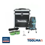 Nivel laser Verde Autonivelante Líneas Cruzadas 12V CXT 15 Metros Baretool (Sin Baterías / Sin Cargador) Makita SK209GDZ