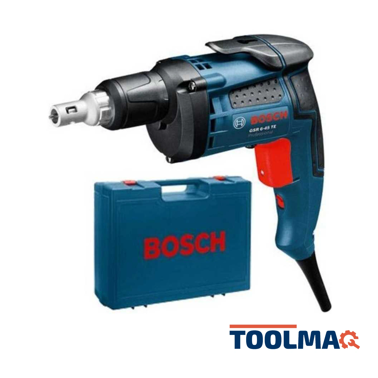 5bc821bccc7f9 Atornillador para Drywall 1/4" Hex 701W Bosch GSR 6-45 TE 0601.445.1E0-000 - Imagen 1