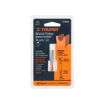 Broca para router, media caña, 1/4", Truper 11460