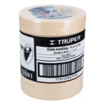 Cinta masking tape de 1" x 50 m, Truper 12591