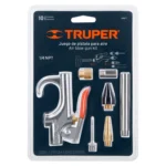 Juego pistola sopleteadora,2 boquillas,4 accesorios, TRUPER 19078