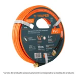 Manguera para compresor, de PVC, 5m x 3/8", Truper 10892