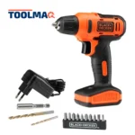 Taladro Atornillador 3/8" 12V 16Nm 1 Bat + 13 Accesorios Black + Decker LD12S-B2C