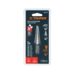 Broca escalonada óxido negro 13 escalones 1/8" a 1/2”,Truper 12122