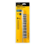 Juego de 9 dados cuadro 3/8" mm, Pretul 21189