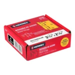 Bisagra rectangular 3-1/2" acero latonado, HERMEX 43197
