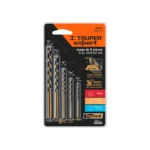 Juego de 5 brocas HSS para metal, Truper Expert JBAV-5 11394