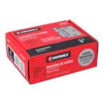 Bisagra cuadrada 3" acero inox, cabeza plana, HERMEX 43227