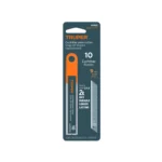 Estuche con 10 cuchillas SK4 de 9 mm para cutter, Truper 16962