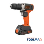 Taladro Atornillador 3/8" 20V 37Nm 1 Bat 1.5 Ah Black + Decker BCD702C1-B2