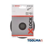Plato de Goma X-LOCK velcro para Disco SCM 115mm 2608.601.723-000