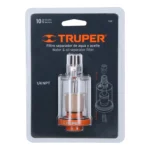 Filtro separador de agua y aceite, cuerda 1/4" NPT, TRUPER 19027