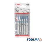 Hoja Caladora T118A X5unid HSS Recto/Fino especial basico para metal 2608.668.145-000