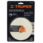 Cinta doble cara de 19 mm x 10 m, Truper 11726