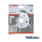 Vaso Diamantado p/ Concreto Bosch 115 mm 2608.601.761-000