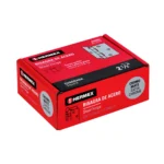 Bisagra cuadrada 2-1/2", satinado, cabeza plana, HERMEX 43260