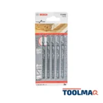 Hoja Caladora T144D X5unid HCS Recto/ Grueso Especial Madera 2608.667.301-000