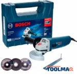 Amoladora Angular 4 1/2" 850W 12000 rpm+ 3 Discos Bosch GWS 850 0601.377.5ED-000