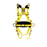 Arnés en H de 5 Aros y 8 Hebillas con Faja Lumbar AH5A8HF Maicol