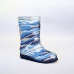 Botas Junior Flex Camuflaje Azul